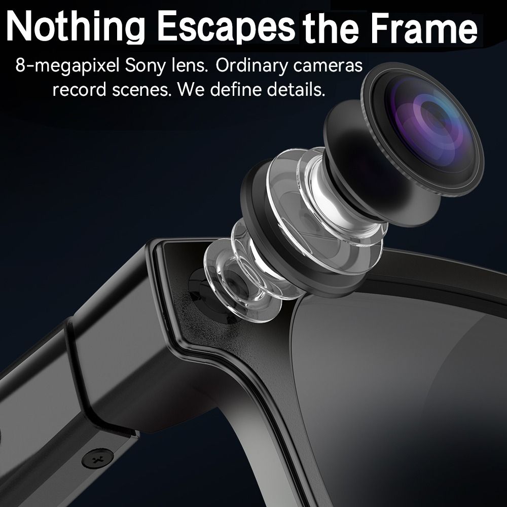 Smart Glasses Lens - Occhiali Intelligenti AI 2 in 1