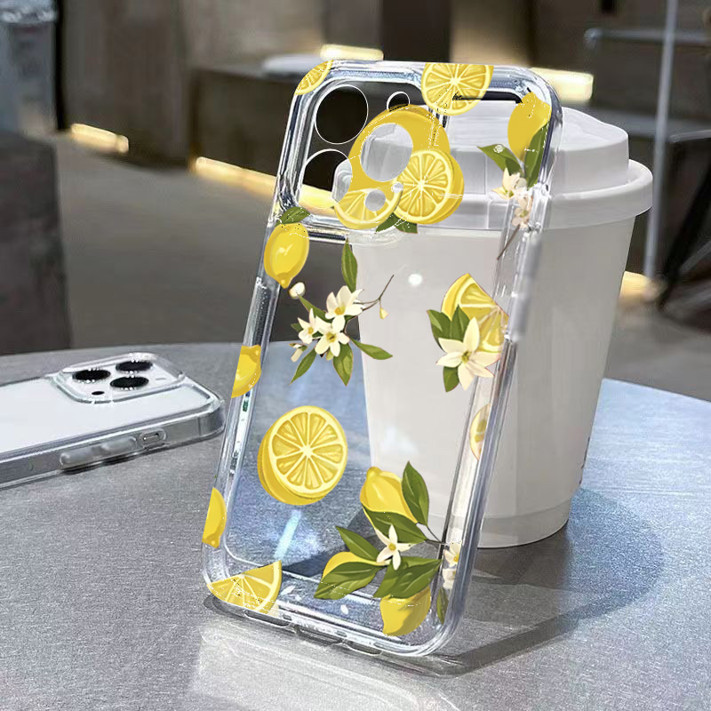 Samsung Galaxy S24 - Custodia per telefono trasparente con fiore