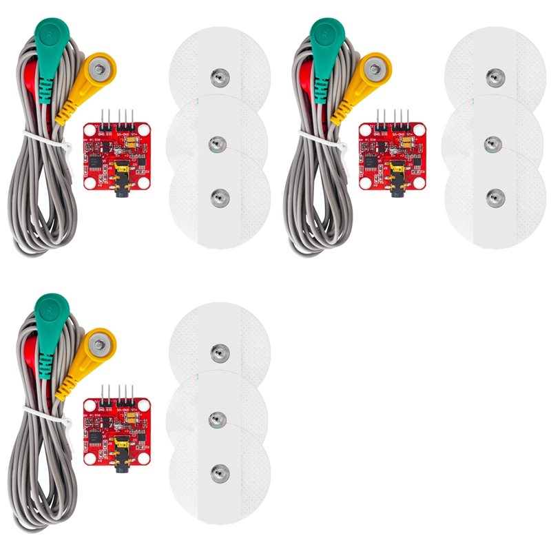 Muscle Sensor Emg - B50B-3X Modulo sensore elettrico muscolare Collezione