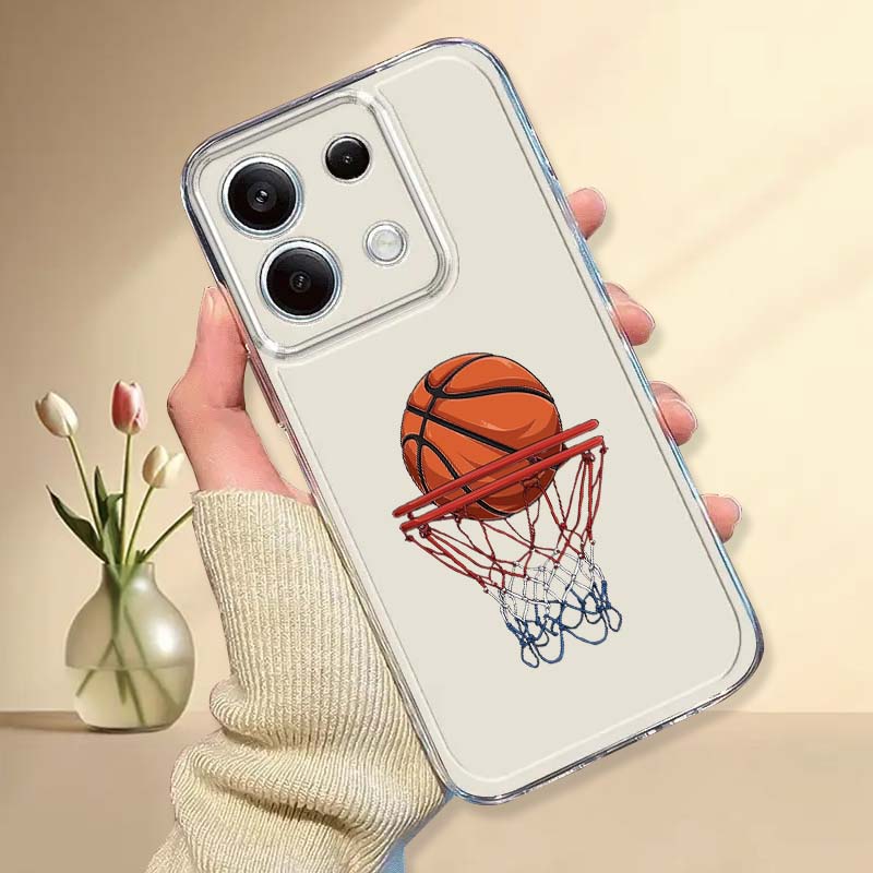 Xiaomi Poco X6 - Fantastici motivi a tema basket, custodia