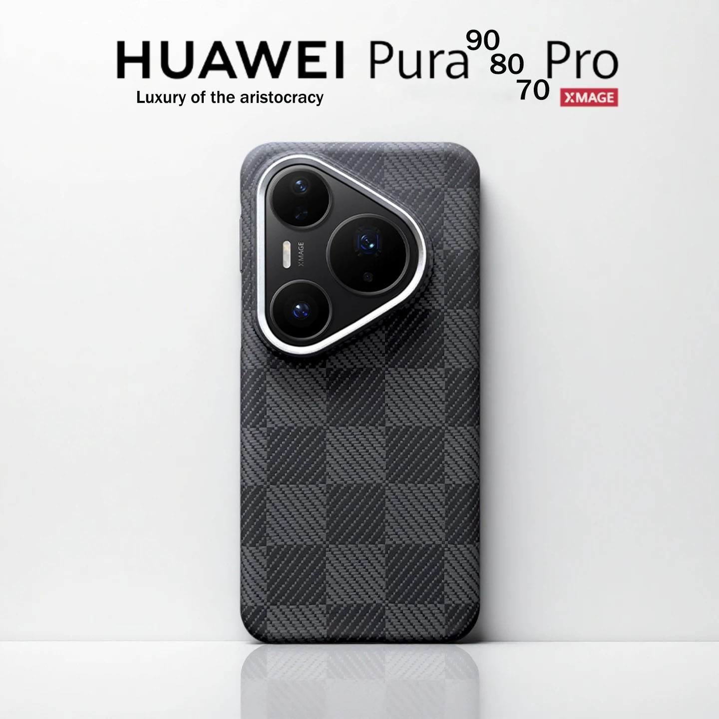 Custodia per telefono in fibra - Huawei Pura 70 recensione e prezzo