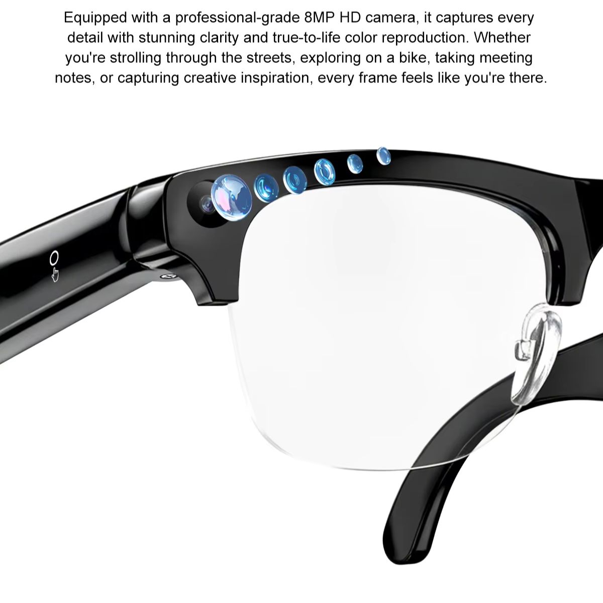 Occhiali Intelligenti AI Lenov - Smart Glasses Lens recensione e prezzo