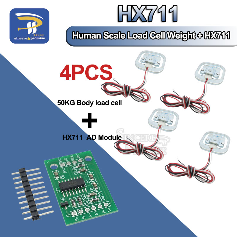 4Pcs 50kg sensori di peso per  - Muscle Sensor Emg recensione e prezzo